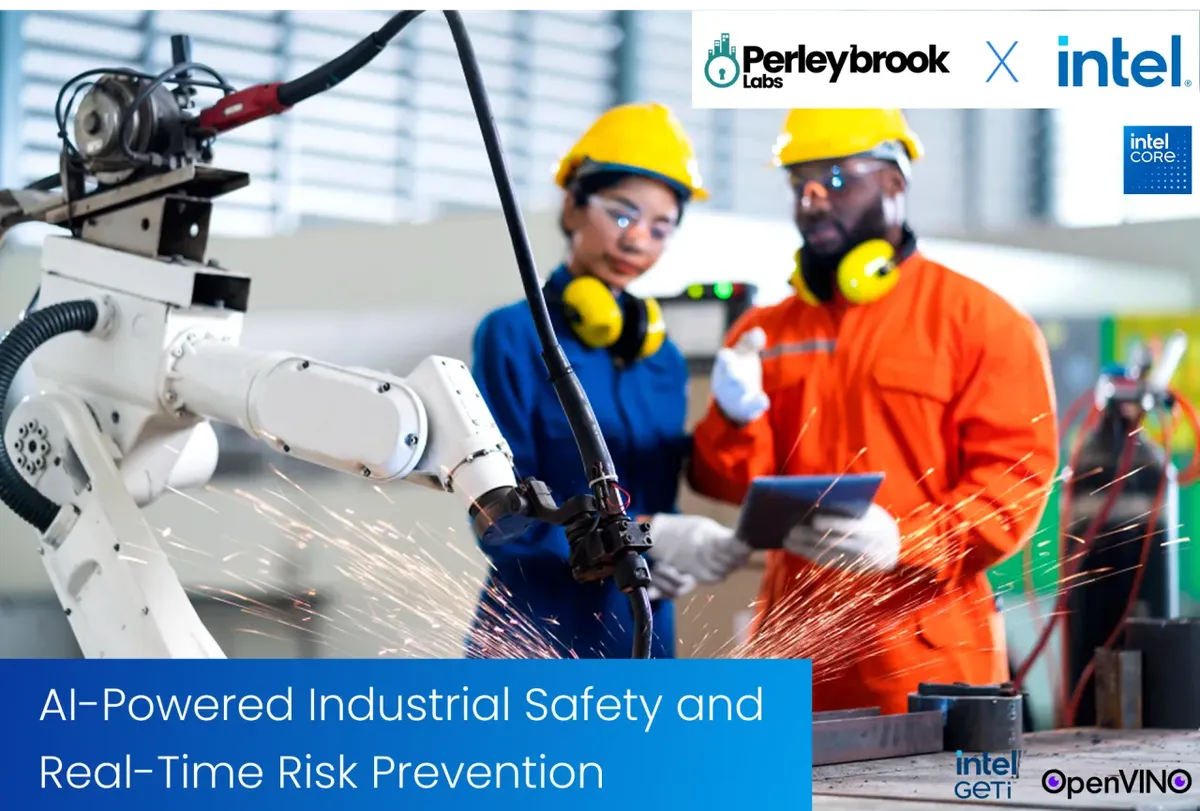 Perleybrook Labs Featured in the Intel Edge AI Catalog: A Milestone for Industrial Safety Innovation